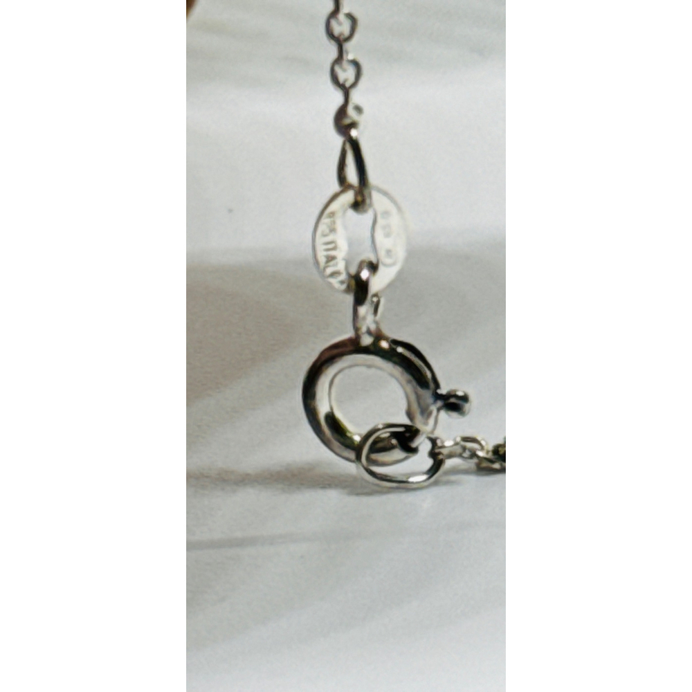 Kit Heath Sterling Pearl Leaf Pendant Necklace KH 18" - Picture 8 of 8